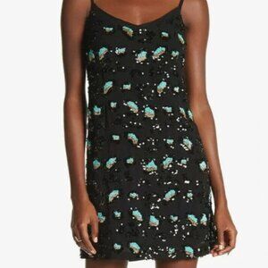 NWT French Connection size 6 sequin mini dress
